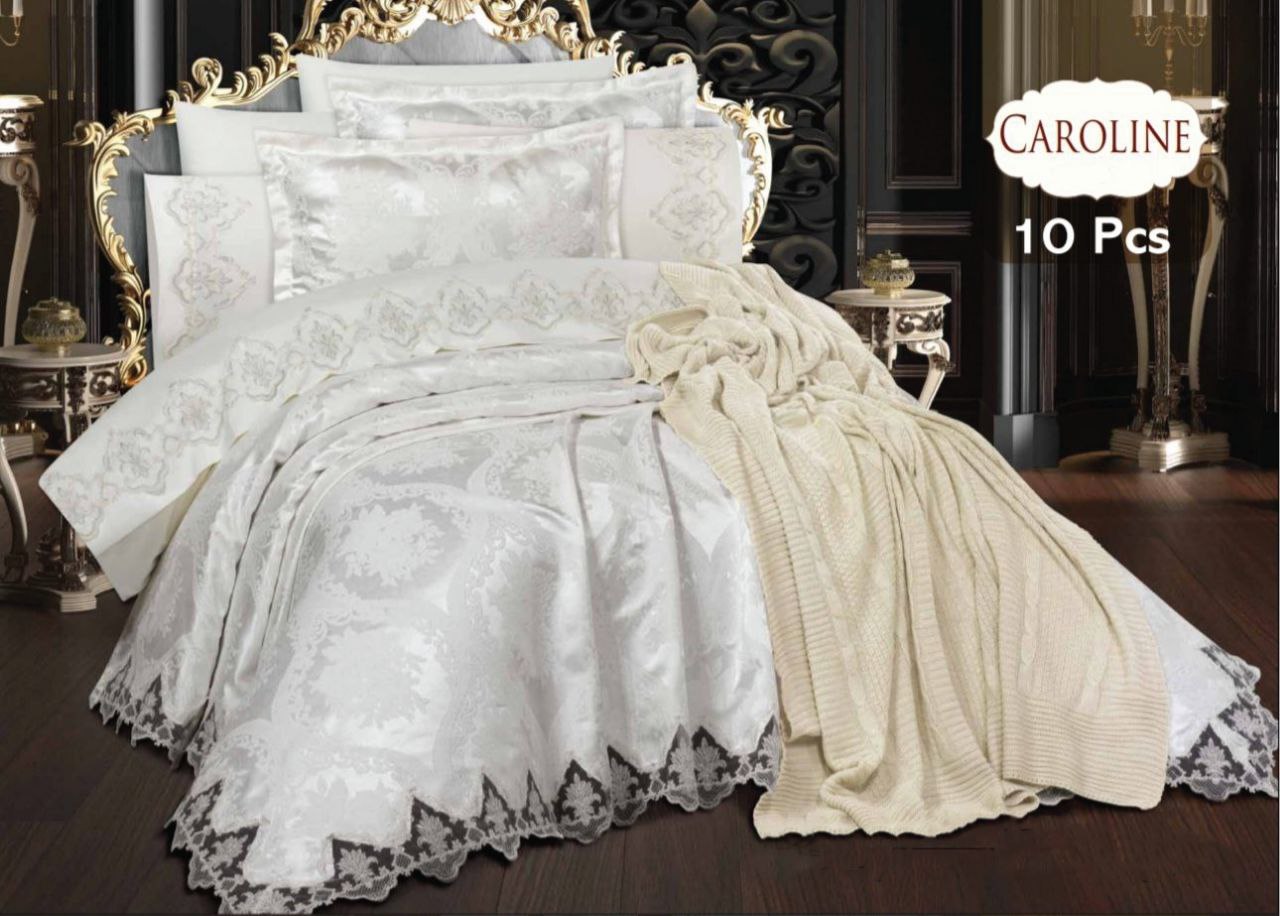 CAROLINE 10-teilige Bettwäsche-Sets - luxbett