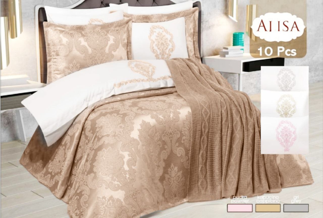 ALISA 10-teilige Bettwäsche-Sets - luxbett